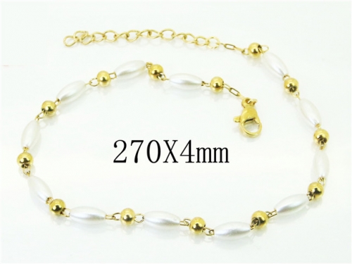 BC Wholesale Anklets Jewelry Stainless Steel 316L Anklets NO.#BC43B0213NU