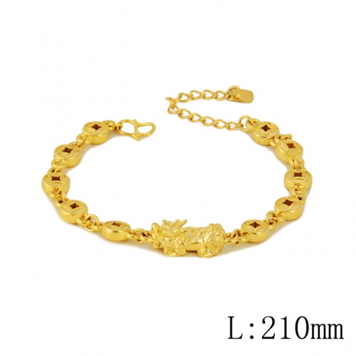 BC Wholesale 24K Gold Jewelry Women's Bracelets Cheap Jewelry Alluvial Gold Jewelry Bracelets NO.#CJ4B087