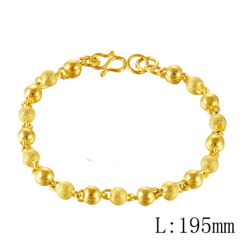 BC Wholesale 24K Gold Jewelry Women's Bracelets Cheap Jewelry Alluvial Gold Jewelry Bracelets NO.#CJ4BCH005