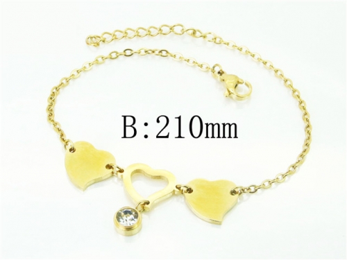 BC Wholesale Bracelets Jewelry Stainless Steel 316L Bracelets NO.#BC43B0173LA