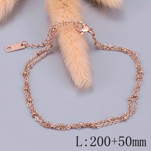 BC Wholesale Anklets Jewelry Stainless Steel 316L Anklets NO.#SJ63AV11