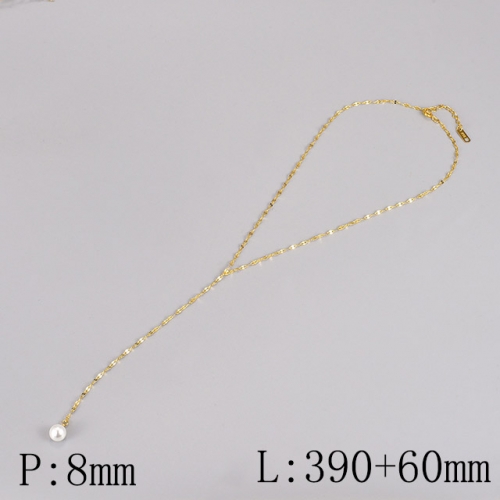 BC Wholesale Necklace Jewelry Stainless Steel 316L Fashion Necklace NO.#SJ63N96