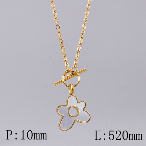 BC Wholesale Necklace Jewelry Stainless Steel 316L Fashion Necklace NO.#SJ63NB38