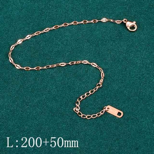 BC Wholesale Anklets Jewelry Stainless Steel 316L Anklets NO.#SJ63AC12
