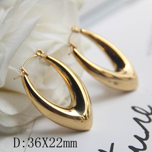 BC Wholesale Earrings 18K Jewelry Stainless Steel 316L Earrings NO.#SJ63E44