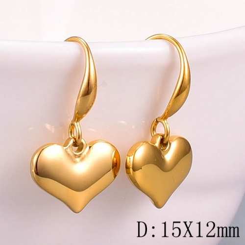 BC Wholesale Earrings 18K Jewelry Stainless Steel 316L Earrings NO.#SJ63EA136