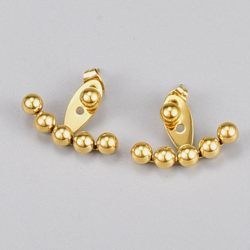 BC Wholesale Earrings 18K Jewelry Stainless Steel 316L Earrings NO.#SJ63E65