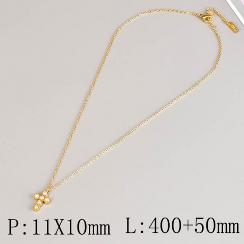 BC Wholesale Necklace Jewelry Stainless Steel 316L Fashion Necklace NO.#SJ63N86