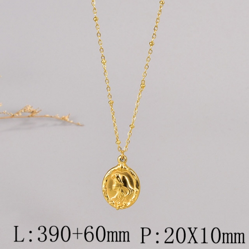 BC Wholesale Necklace Jewelry Stainless Steel 316L Fashion Necklace NO.#SJ63N94