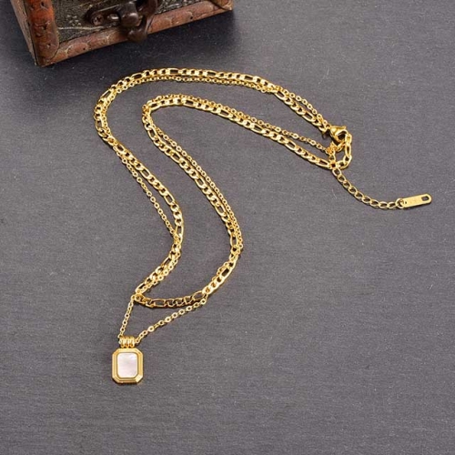 BC Wholesale Necklace Jewelry Stainless Steel 316L Fashion Necklace NO.#SJ63NA153