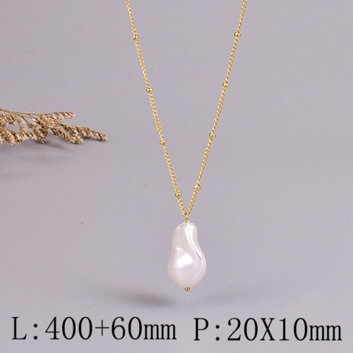 BC Wholesale Necklace Jewelry Stainless Steel 316L Fashion Necklace NO.#SJ63N155