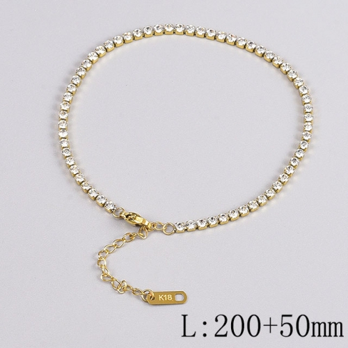 BC Wholesale Anklets Jewelry Stainless Steel 316L Anklets NO.#SJ63A11