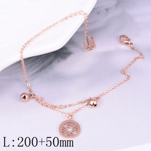 BC Wholesale Anklets Jewelry Stainless Steel 316L Anklets NO.#SJ63A03