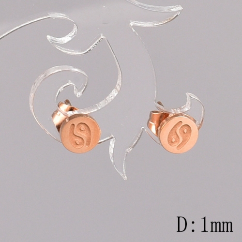 BC Wholesale Earrings 18K Jewelry Stainless Steel 316L Earrings NO.#SJ63E48