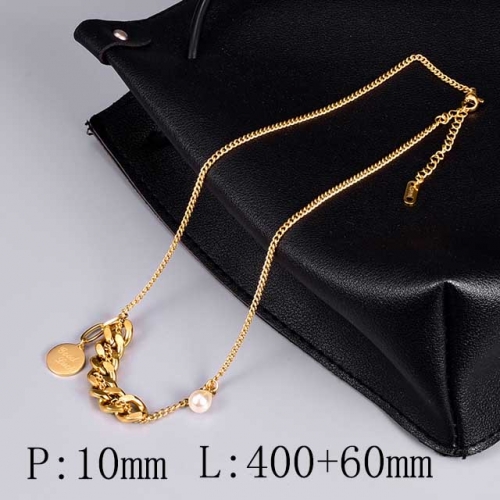 BC Wholesale Necklace Jewelry Stainless Steel 316L Fashion Necklace NO.#SJ63NW61