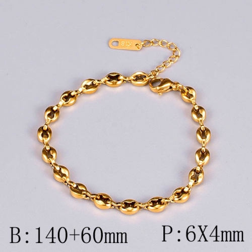 BC Wholesale Fashion Bracelets Jewelry Stainless Steel 316L Bracelets NO.#SJ63B43