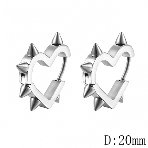 BC Wholesale Jewelry Earrings Stainless Steel 316L Earrings NO.#SJ142E086