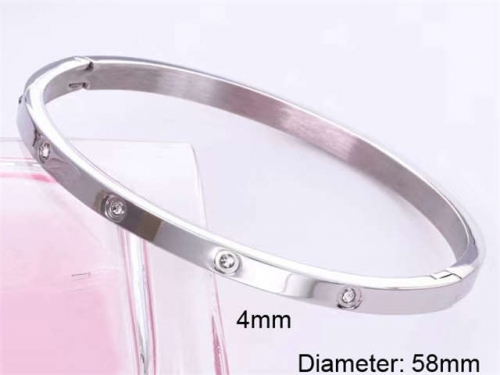 BC Wholesale Bangles Jewelry Stainless Steel 316L Bracelet NO.#SJ140B010