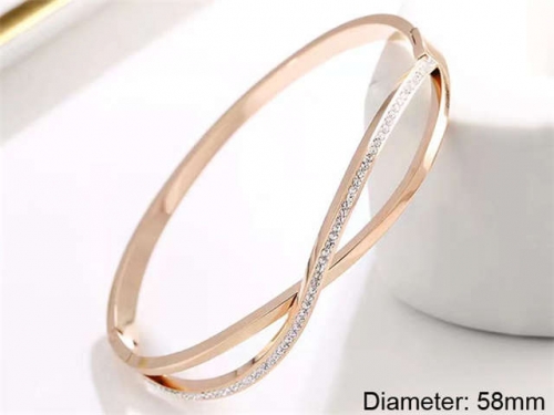 BC Wholesale Bangles Jewelry Stainless Steel 316L Bracelet NO.#SJ140B099