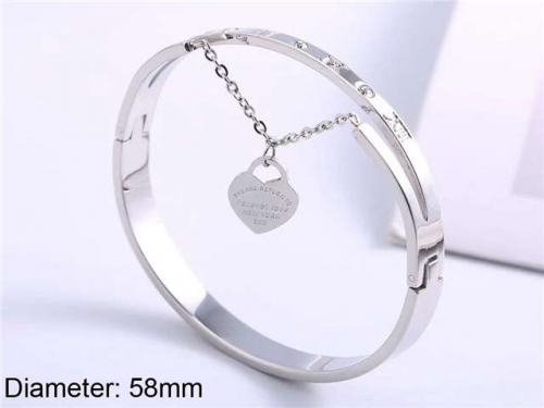 BC Wholesale Bangles Jewelry Stainless Steel 316L Bracelet NO.#SJ140B045