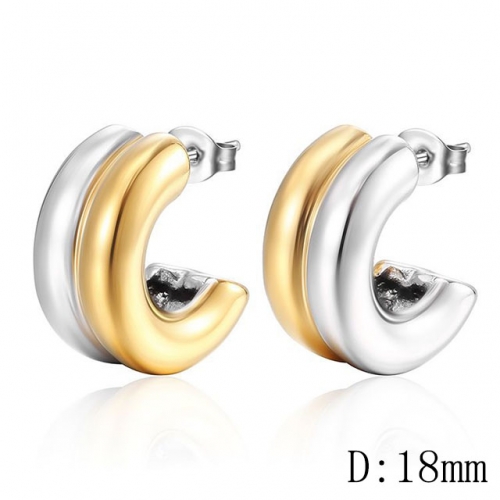 BC Wholesale Earrings Jewelry Stainless Steel 316L Earrings NO.#SJ142E055