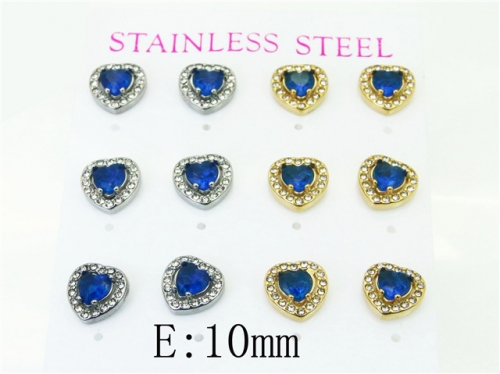 BC Wholesale Jewelry Earrings Stainless Steel 316L Earrings NO.#BC59E1096IPL