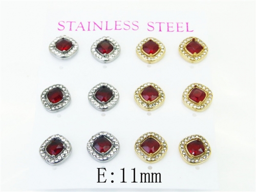 BC Wholesale Jewelry Earrings Stainless Steel 316L Earrings NO.#BC59E1075IPL