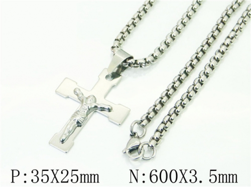 BC Wholesale Necklace Jewelry Stainless Steel 316L Necklace NO.#BC61N1079KS