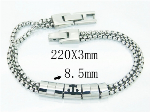 BC Wholesale Bracelets Jewelry Stainless Steel 316L Bracelets NO.#BC41B1014HMX