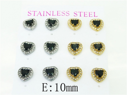 BC Wholesale Jewelry Earrings Stainless Steel 316L Earrings NO.#BC59E1093IPL