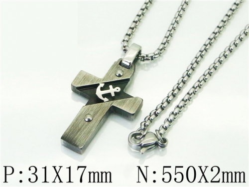 BC Wholesale Necklace Jewelry Stainless Steel 316L Necklace NO.#BC41N0044HND