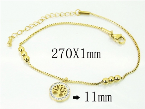 BC Wholesale Anklets Jewelry Stainless Steel 316L Anklets NO.#BC32B0648PQ