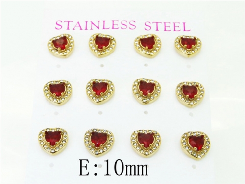 BC Wholesale Jewelry Earrings Stainless Steel 316L Earrings NO.#BC59E1098JHW