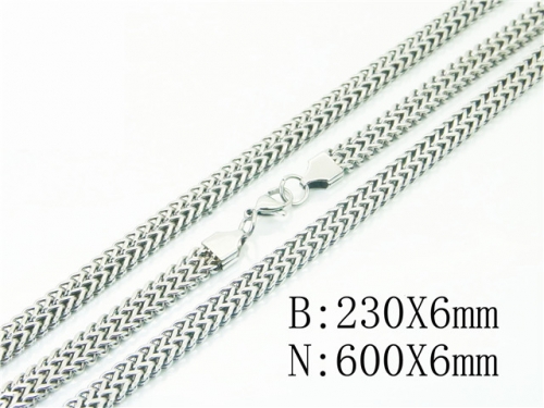 BC Wholesale Jewelry Sets Stainless Steel 316L Popular Jewelry Set NO.#BC61S0632IKD