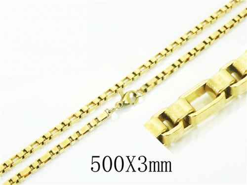 BC Wholesale Chains Of Pendants Stainless Steel 316L Chains Necklace NO.#BC40N1498KL