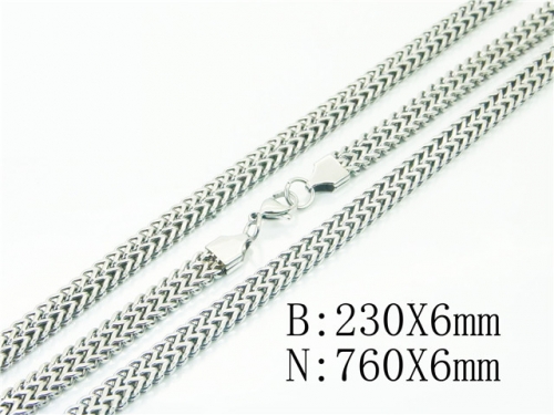 BC Wholesale Jewelry Sets Stainless Steel 316L Popular Jewelry Set NO.#BC61S0635IND