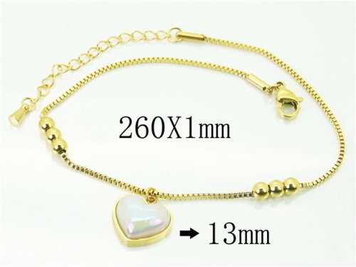 BC Wholesale Anklets Jewelry Stainless Steel 316L Anklets NO.#BC32B0654PS