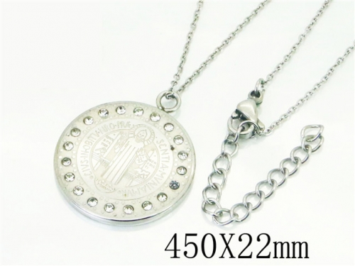 BC Wholesale Necklace Jewelry Stainless Steel 316L Necklace NO.#BC56N0100PE
