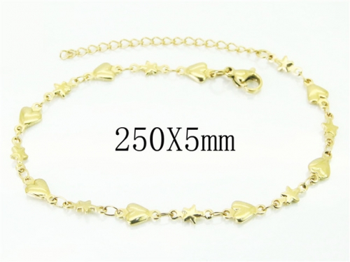 BC Wholesale Anklets Jewelry Stainless Steel 316L Anklets NO.#BC12B0311JF