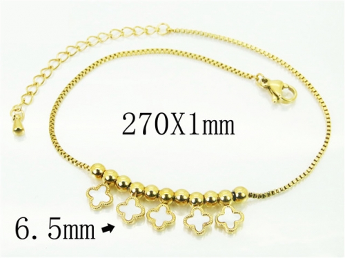 BC Wholesale Anklets Jewelry Stainless Steel 316L Anklets NO.#BC32B0649HDS