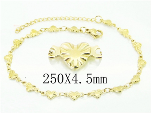 BC Wholesale Anklets Jewelry Stainless Steel 316L Anklets NO.#BC12B0306JW