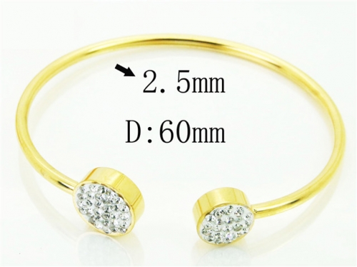 BC Wholesale Bangles Jewelry Stainless Steel 316L Bracelet NO.#BC58B0597OL