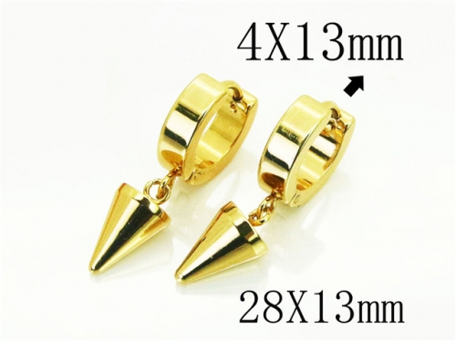 BC Wholesale Jewelry Earrings Stainless Steel 316L Earrings NO.#BC60E0748JB