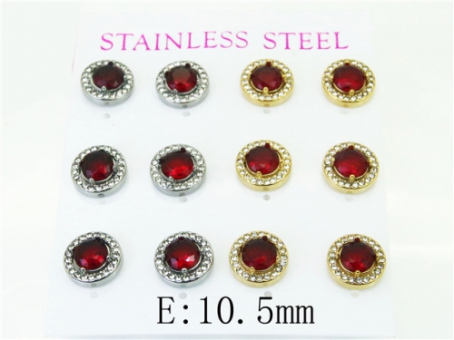 BC Wholesale Jewelry Earrings Stainless Steel 316L Earrings NO.#BC59E1087IPL