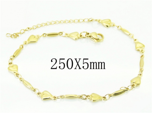 BC Wholesale Anklets Jewelry Stainless Steel 316L Anklets NO.#BC12B0312JU