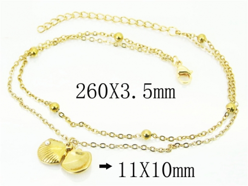 BC Wholesale Anklets Jewelry Stainless Steel 316L Anklets NO.#BC12B0296MLQ