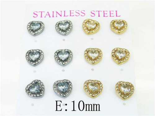 BC Wholesale Jewelry Earrings Stainless Steel 316L Earrings NO.#BC59E1090IPL