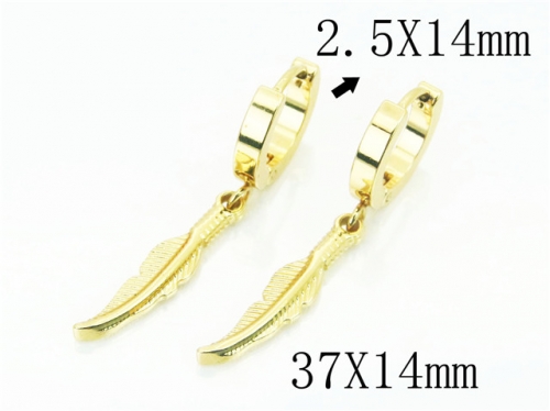 BC Wholesale Jewelry Earrings Stainless Steel 316L Earrings NO.#BC60E0750JX