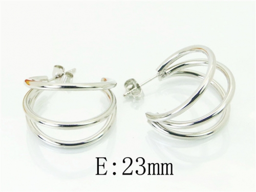 BC Wholesale Jewelry Earrings Stainless Steel 316L Earrings NO.#BC58E1798KV