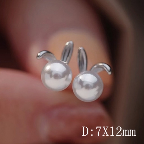 BC Jewelry Wholesale 925 Silver Earrings Natural Pearl Fashion Earrings NO.#925J9EB2979